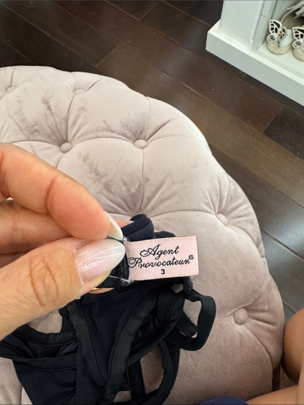 Agent Provocateur Black Strappy Cutout One-Piece - Picture 2 of 6
